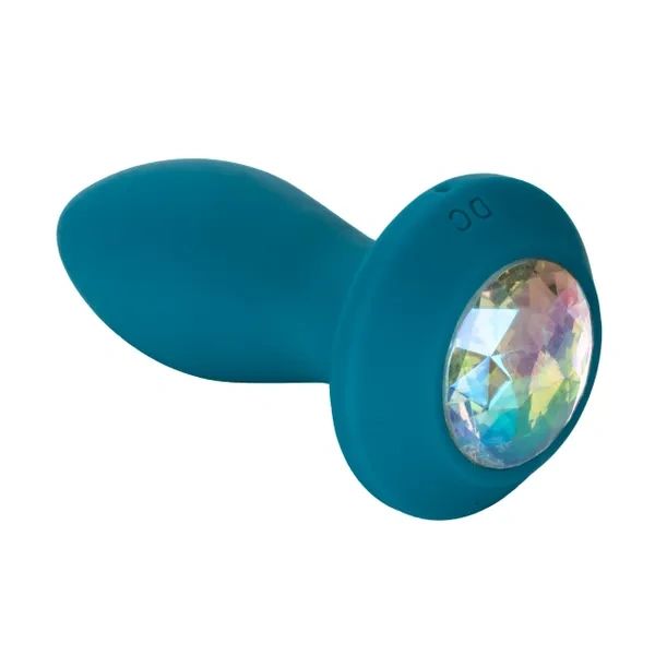 Cheeky Gems - Medium Rechargeable Vibrating Probe  - Blue main image 1